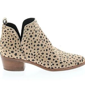 Leopard Print Ankle Boots